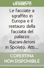 Offerta Del Giorno Le facciate a sgraffito in Europa e il restauro della facciata del palazzo Racani-Arroni in Spoleto. Atti della Giornata di studio