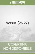 Versus (26-27) Spedizione Espresso