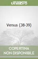 Prezzo Basso Versus (38-39)