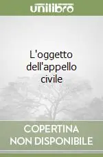 L‘oggetto dell‘appello civile Vendita Finale