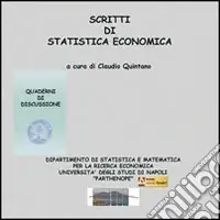 Novità Scritti di statistica economica. CD-ROM. Vol. 5