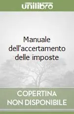 Manuale dell‘accertamento delle imposte Offerta
