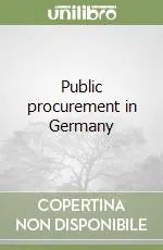 Public procurement in Germany Più Venduto