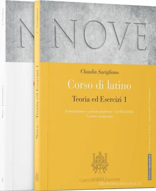 Prezzo Di Fabbrica Nove. Corso di latino. Teoria ed esercizi . Con grammatica. Esercitazioni e versioni graduate, civiltà latina, lessico comparato. Per i Licei e gli Ist. magistrali.