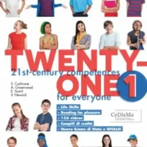 Popolare Twenty-one. Student‘s book-Workbook. Con Map it! Per la Scuola media. Con ebook. Con espansione online. Con DVD-ROM vol. 1