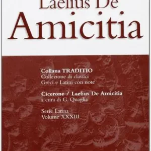 Laelius. De amicitia Vendita Finale
