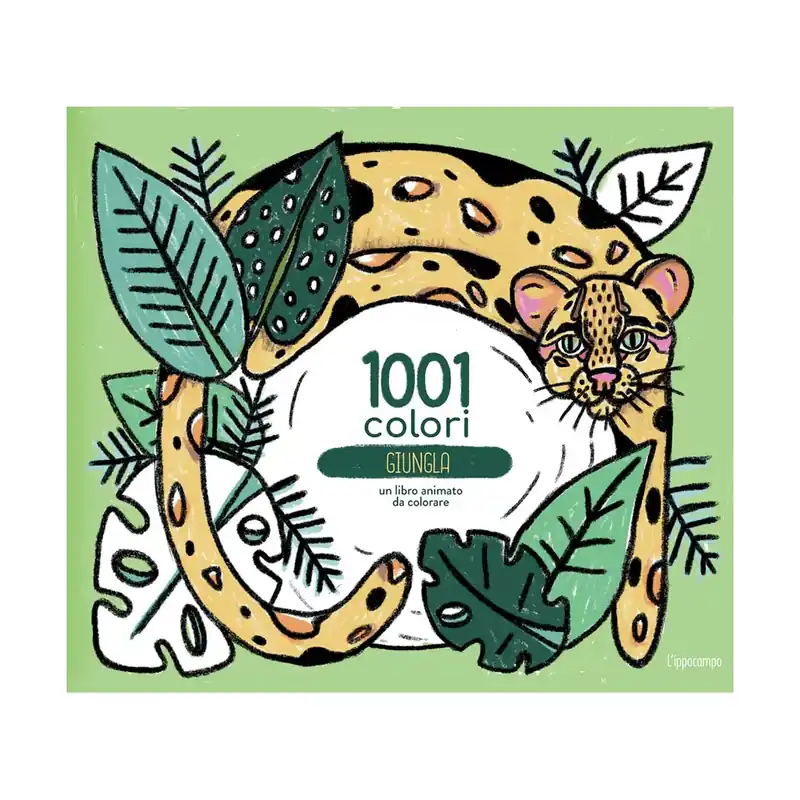 Pagamento Sicuro Libro Animato da Colorare - 1001 Colori Giungla, Anais Chambel