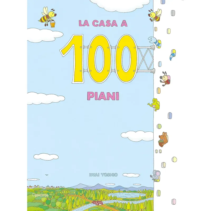 Consegna Rapida Libro per Bambini, La Casa a 100 Piani, Libro Verticale