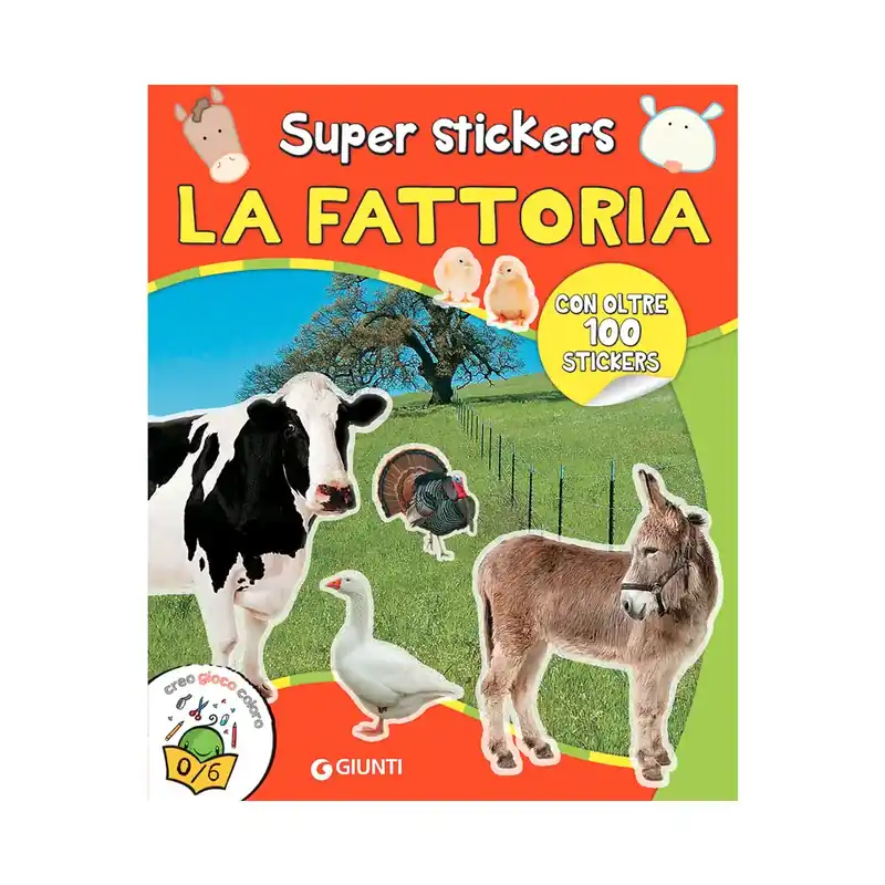 Prezzo Conveniente Super Stickers la Fattoria