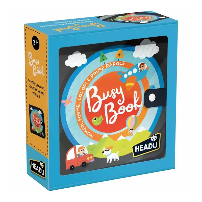 Busy Book Prime Scoperte Libro in Feltro Headu Vendita Finale