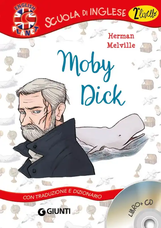 Moby Dick + CD Con traduzione e dizionario Offerta Lampo