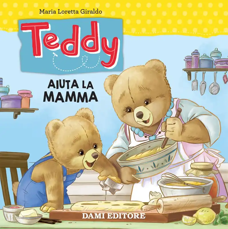 Professionale Teddy aiuta la mamma