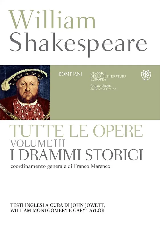 Offerta Limitata Tutte le opere. Vol. 3 I drammi storici Testo inglese a fronte