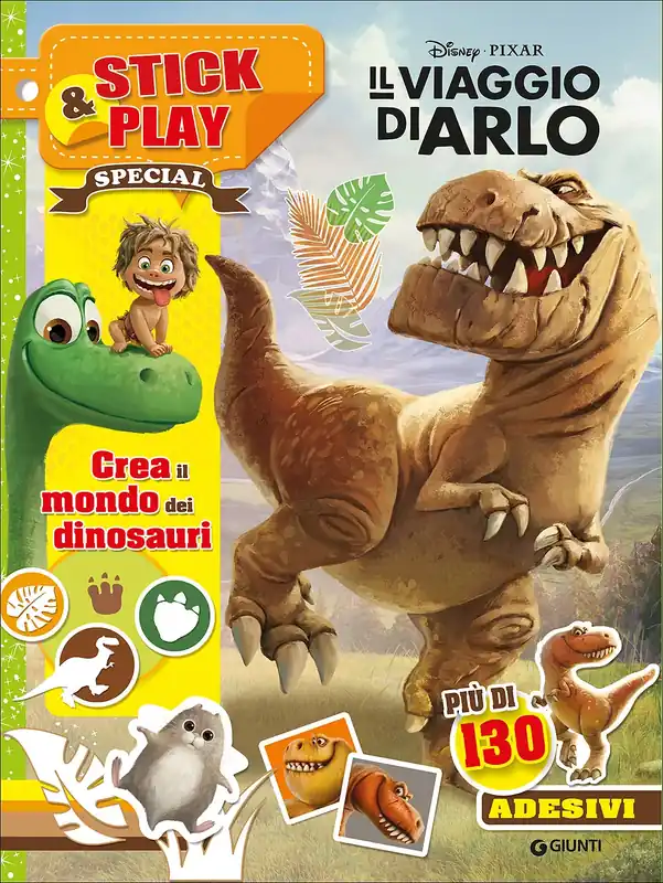 A Buon Prezzo Stick&Play Special - Il viaggio di Arlo Crea il mondo dei dinosauri - Più di 130 adesivi