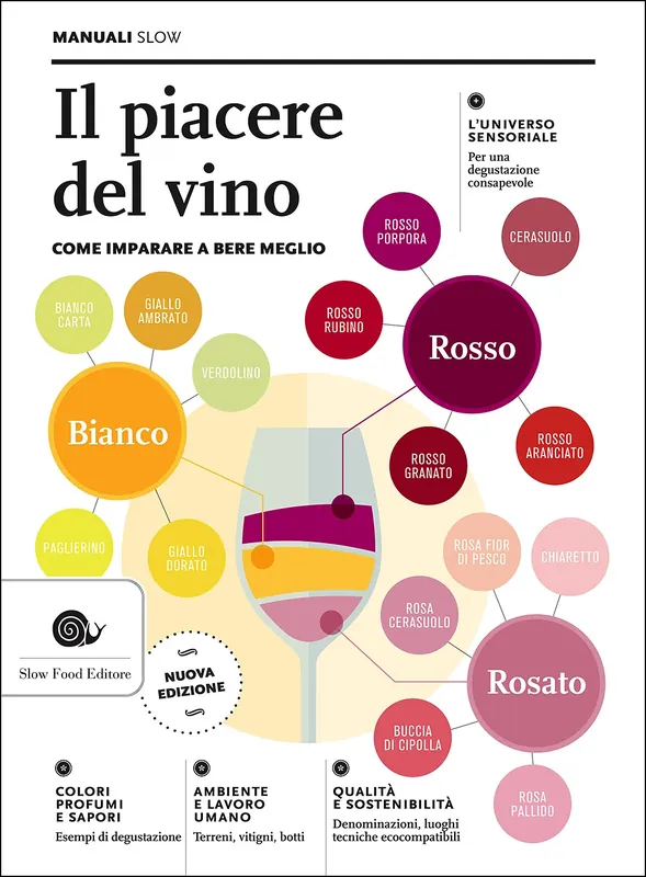 Il piacere del vino Come imparare a bere meglio - Nuova edizione Spedizione Espresso