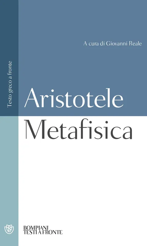 Metafisica Testo greco a fronte Di Tendenza