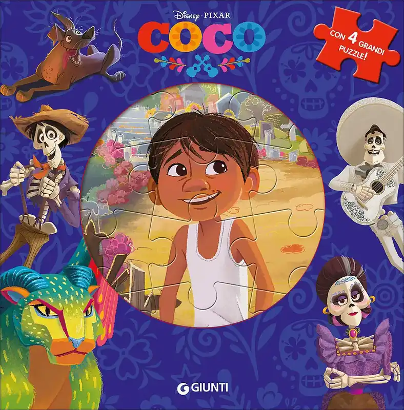 Pagamento Sicuro Libri Puzzle - Coco Con 4 grandi puzzle!