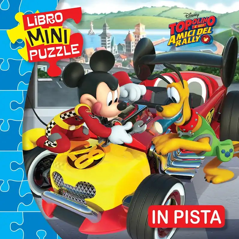 Libro Mini Puzzle - Topolino e gli amici del rally. In pista Promozione