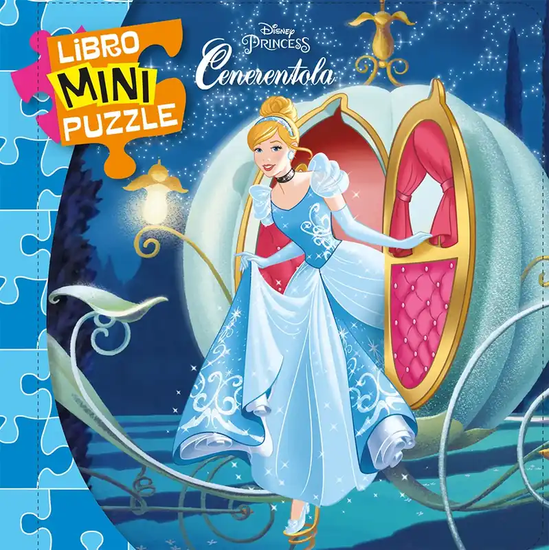 Popolare Libro Mini Puzzle - Principesse. Cenerentola