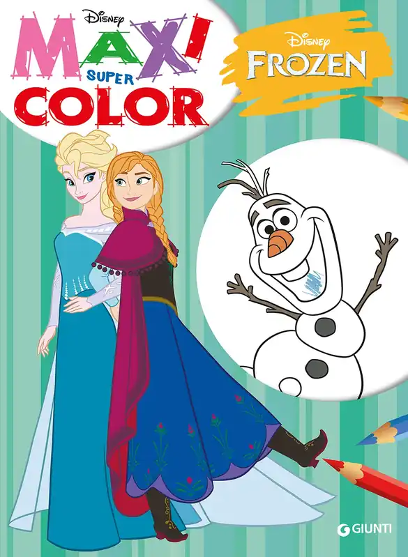 Ultime Pezzi Maxi Supercolor - Frozen