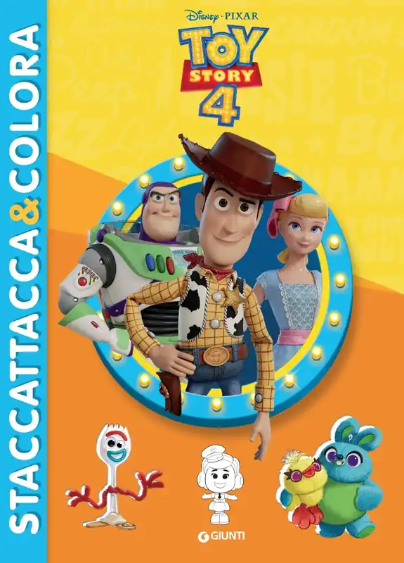 Direttamente Dal Produttore Toy Story 4 - Staccattacca&Colora