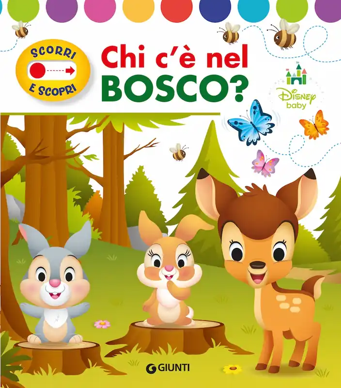 Direttamente Dal Produttore Disney Baby - Chi c‘è nel bosco? Scorri e Scopri con finestrelle scorrevoli