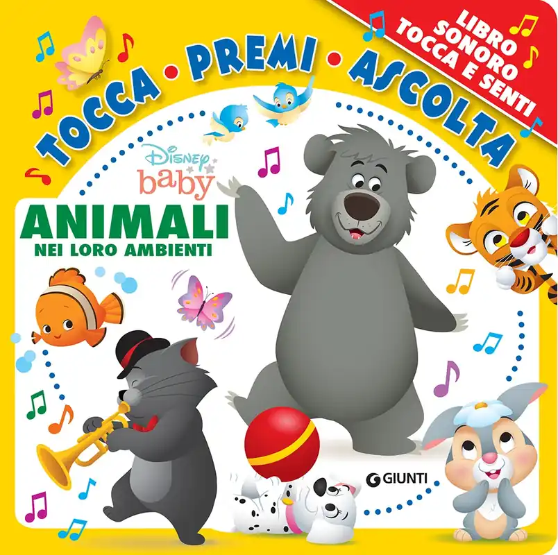Di Tendenza Tocca, Premi, Ascolta - Animali nei loro ambienti. Disney Baby