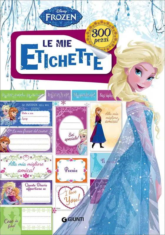 Offerta Del Giorno Frozen Le mie etichette 300 pezzi