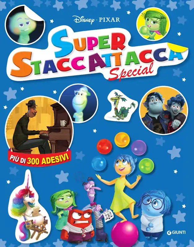 Spedizione Espresso Soul - Inside Out - Onward Superstaccattacca Special Superstaccattacca Special DISNEY/PIXAR - Più di 300 adesivi