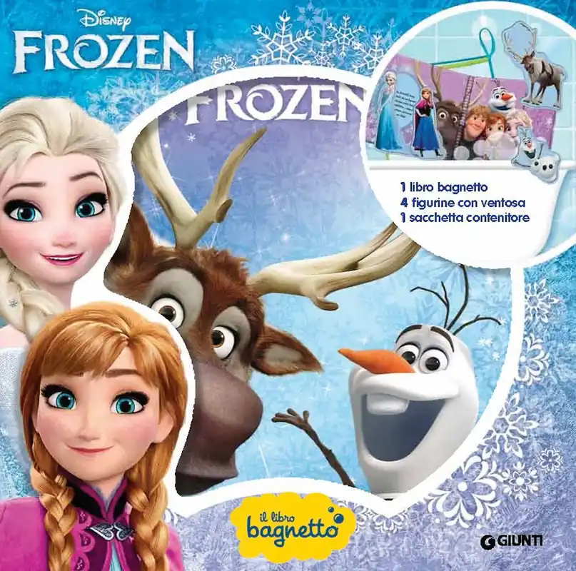 Nuovo Arrivo Libro bagnetto Frozen baby