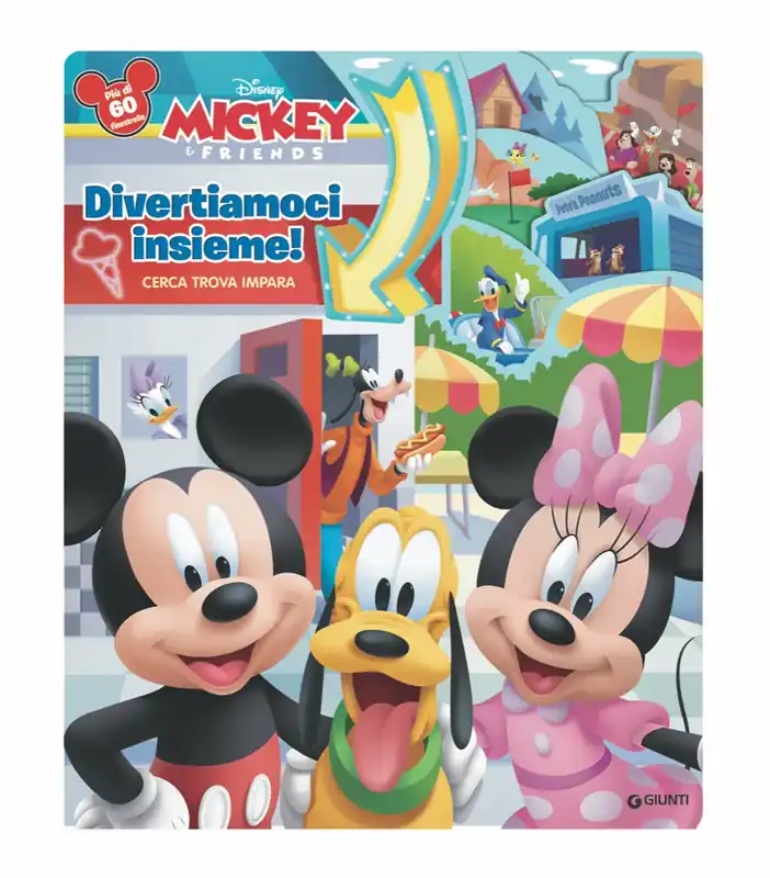 Divertiamoci insieme! Cerca, trova, impara - Disney Mickey & friends Più di 60 finestrelle Super Prezzo
