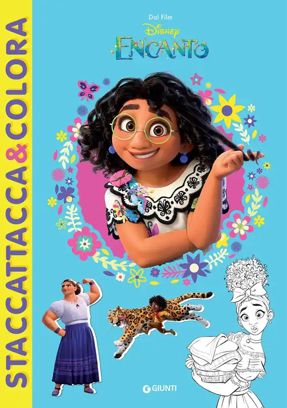 Novità Disney Encanto Staccattacca&Colora