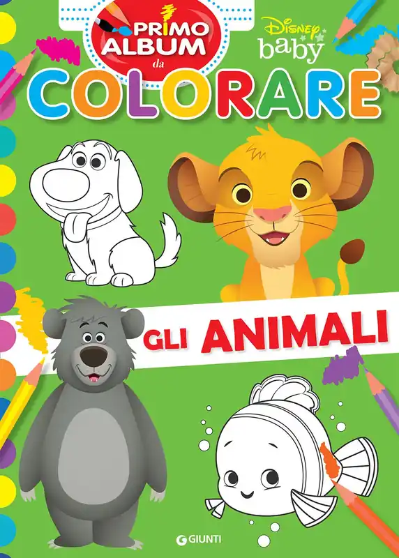 Occasione Imperdibile Disney Baby - Primo album da colorare - Gli animali