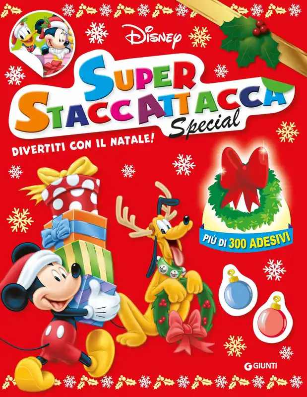 Saldi Natale Super Staccattacca Special Divertiti con il Natale - Più di 300 adesivi