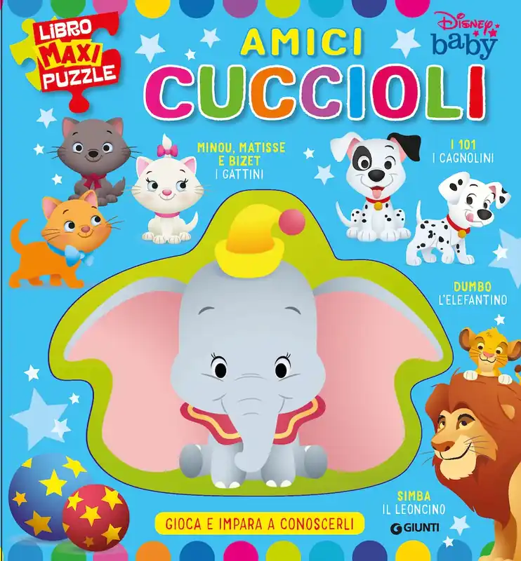 Prezzo Ridotto Amici cuccioli Libro Maxi Puzzle