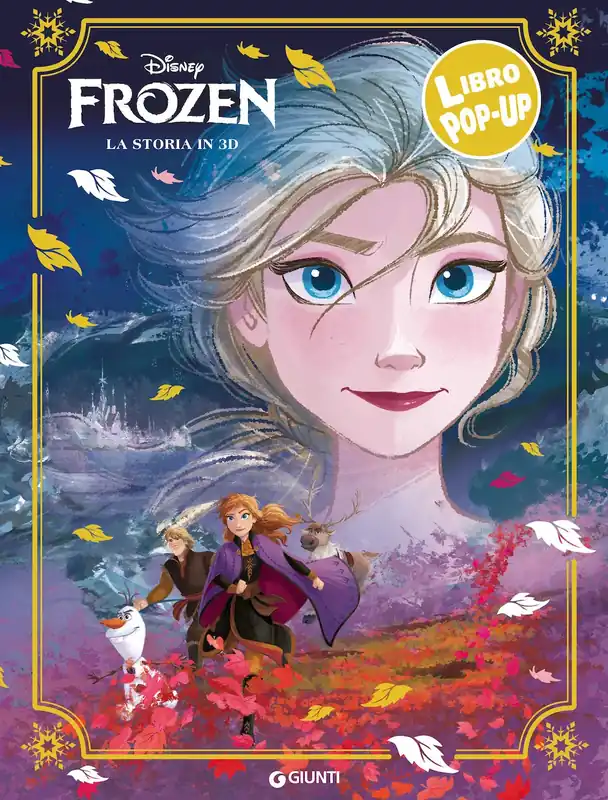 Professionale Frozen Libro Pop-up La storia in 3d