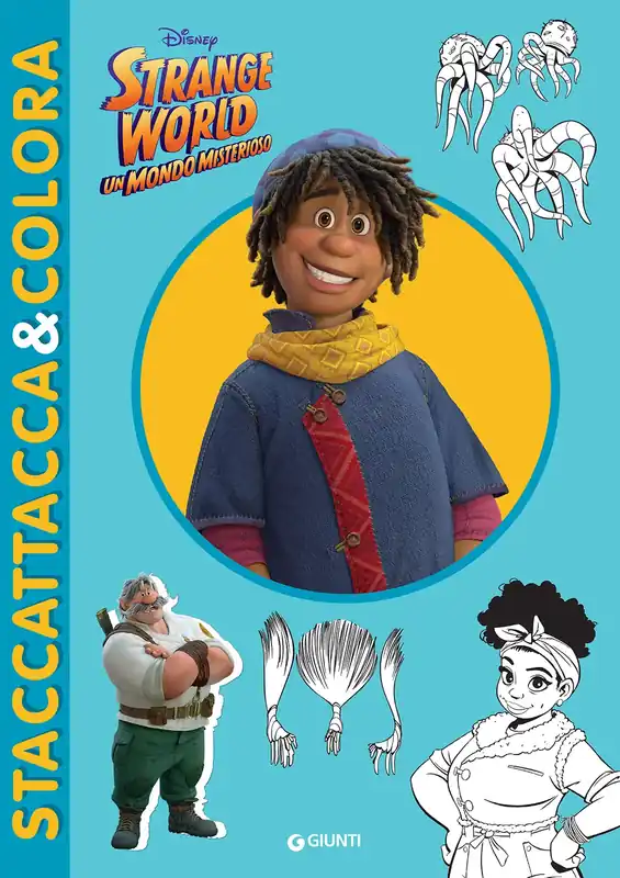 Strange World Staccattacca&colora Un mondo misterioso Consegna Rapida