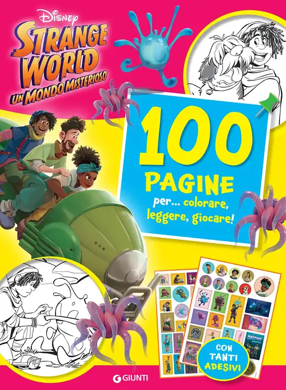Compra Online Strange World 100 Pagine per colorare, leggere, giocare Un mondo misterioso