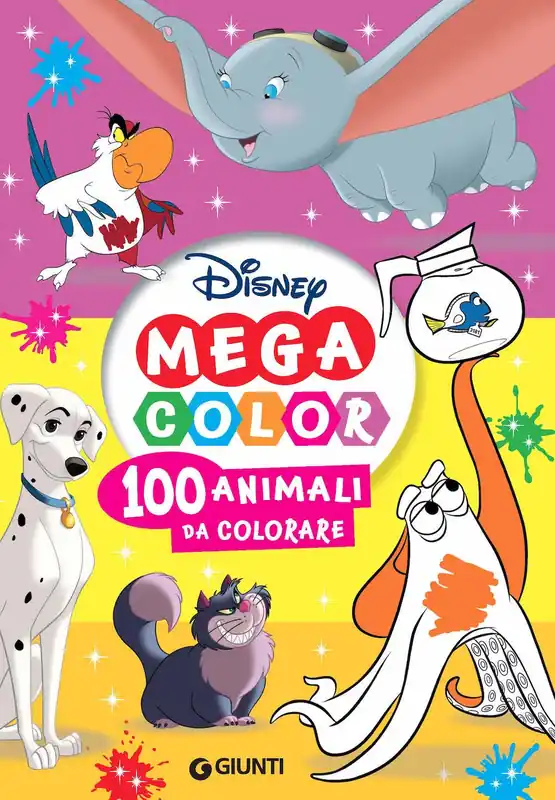 Ordina Subito Mega color Disney 100 animali da colorare