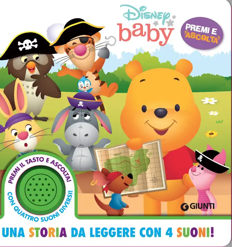 Disney Baby Premi e ascolta La storia da leggere con 4 suoni Spedizione Espresso