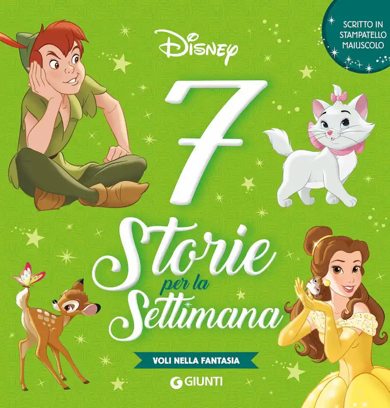 Vendita Finale Voli nella fantasia 7 Storie per la settimana Scritto in stampatello maiuscolo