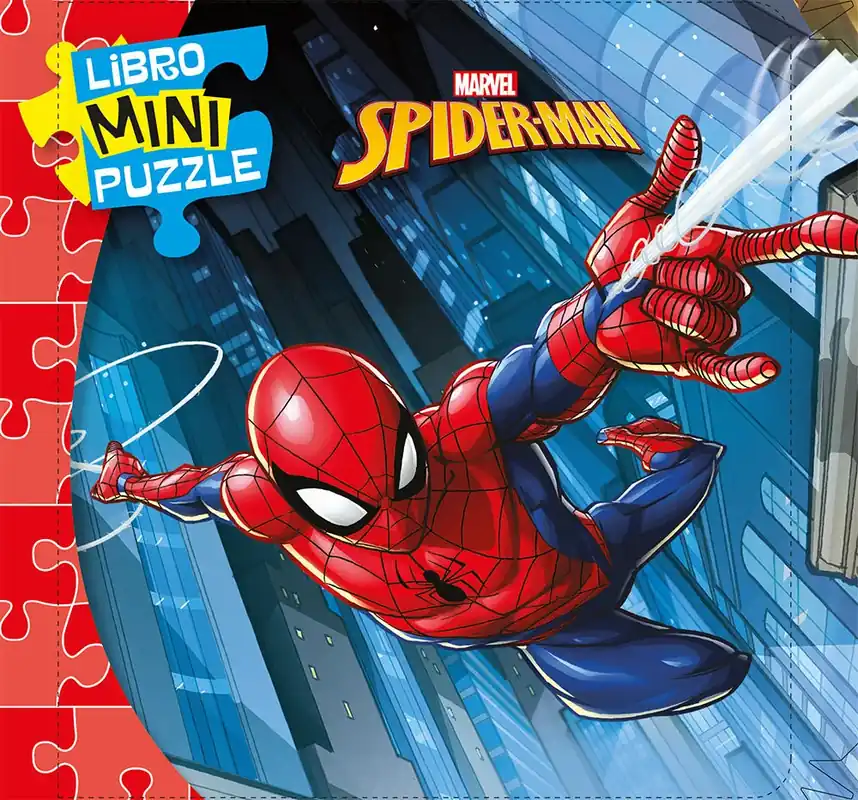Popolare Libro Mini Puzzle - Spiderman