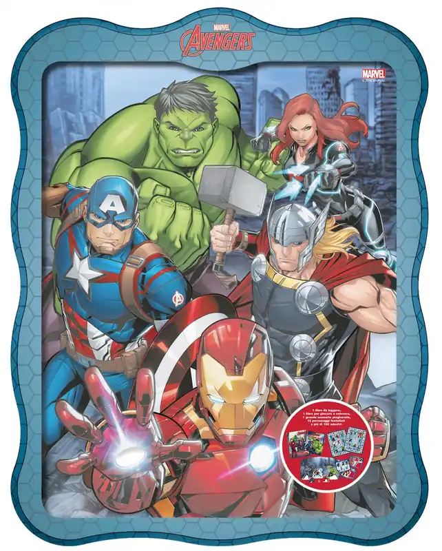 Marvel Avengers Storie di Latta Leggi, gioca, colora Bestseller