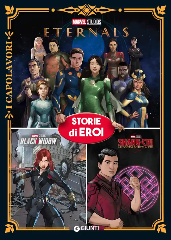 Eternals Marvel Studios - Storie di eroi Black Widow - Shang-Chi Offerta Lampo