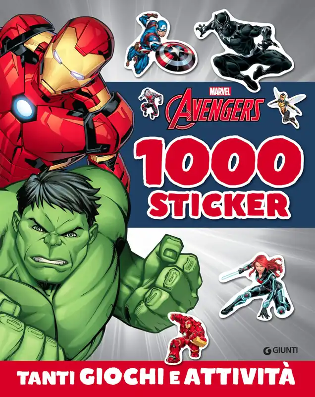 Must-Have 1000 Sticker Marvel Avengers Tanti giochi e attività