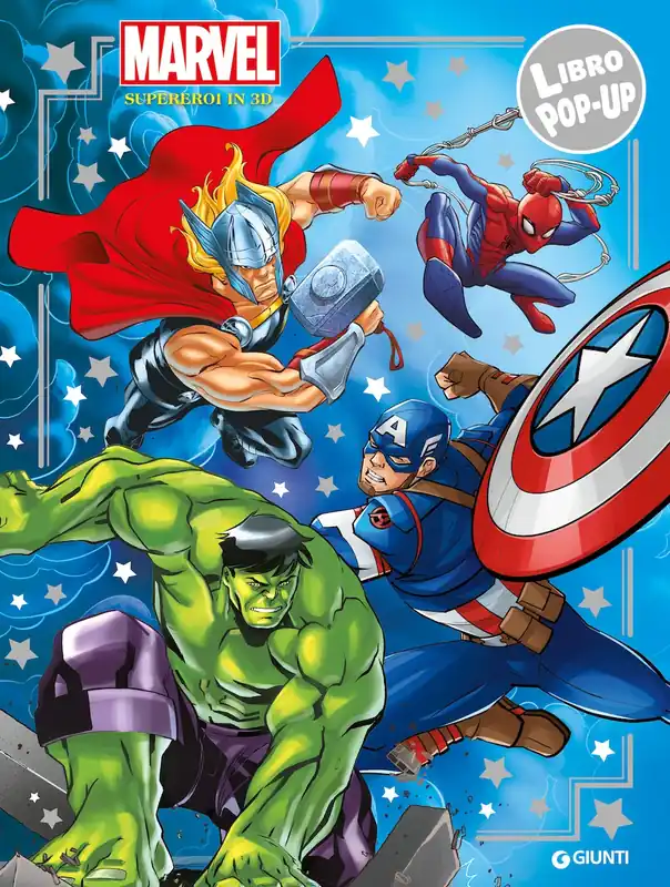 Reso Gratuito Marvel Libro Pop-up Supereroi in 3D