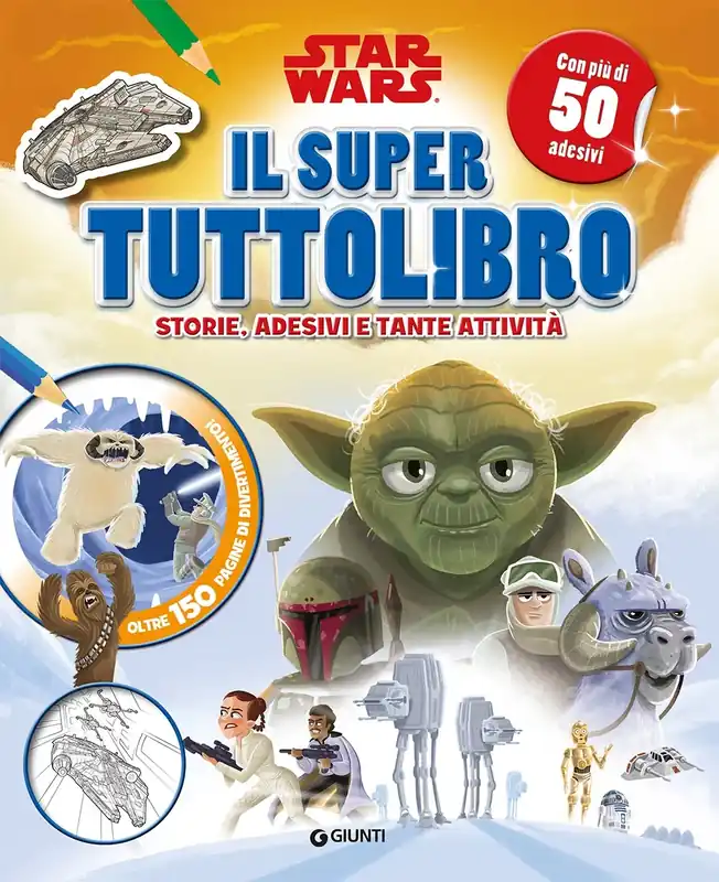 Acquista Ora Star Wars Il Super Tuttolibro Storie, adesivi e tante attività - Con più di 50 adesivi