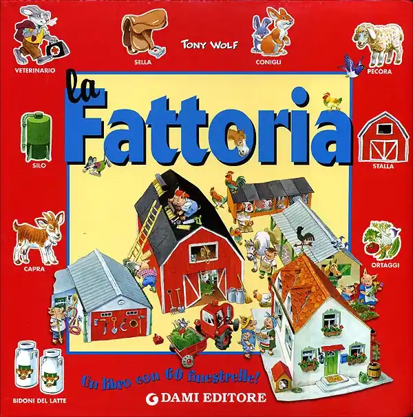 La Fattoria Un libro con 60 finestrelle! Prezzo Conveniente