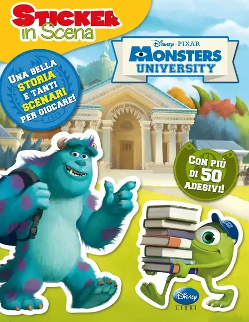 Prezzo Conveniente Monsters University. Sticker in scena. Ediz. illustrata