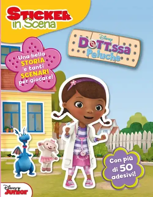 Sticker in scena. Dott.ssa Peluche. Con adesivi. Ediz. illustrata Occasione Imperdibile